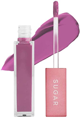 SUGAR Cosmetics Mettle Liquid Lipstick - 01 Lyra (Cool Toned Plum) Creamy Lightweight Texture, Silky Smooth Lips