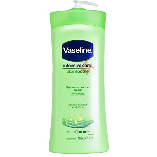 Vaseline Body Lotion 725Ml Intensive Care Aloe Sooth W_Pump