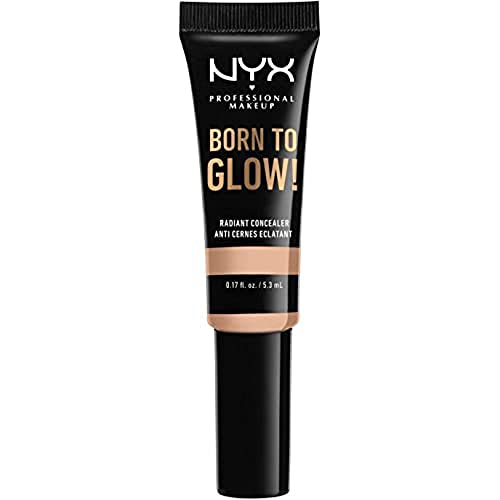 NYX PROFESSIONAL MAKEUP Born To Glow Radiant Concealer, Medium Coverage - Vanilla