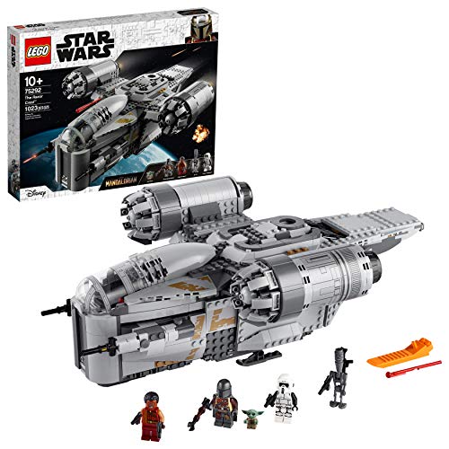 LEGO Star Wars The Razor Crest 75292 Mandalorian Starship Toy, Gift Idea for Kids, Boys and Girls with The Child 