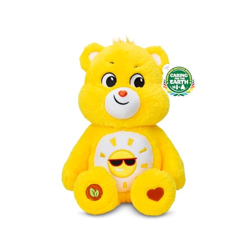 Care Bears Funshine Bear Stuffed Animal, 14 inches