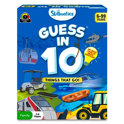 Skillmatics Guess in 10 - Ultimate Guessing Game for Kids, Teens, Adults, Boys, Girls, Families