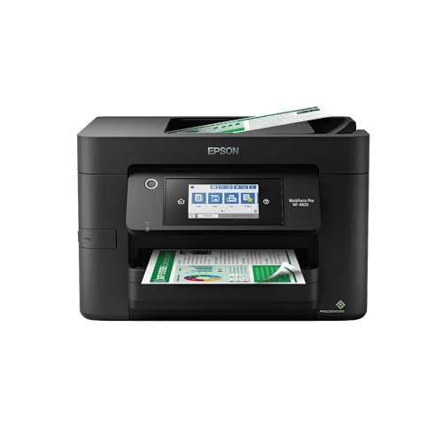 Epson® Workforce® Pro WF-4820 Wireless Color Inkjet All-In-One Printer, Black, Large