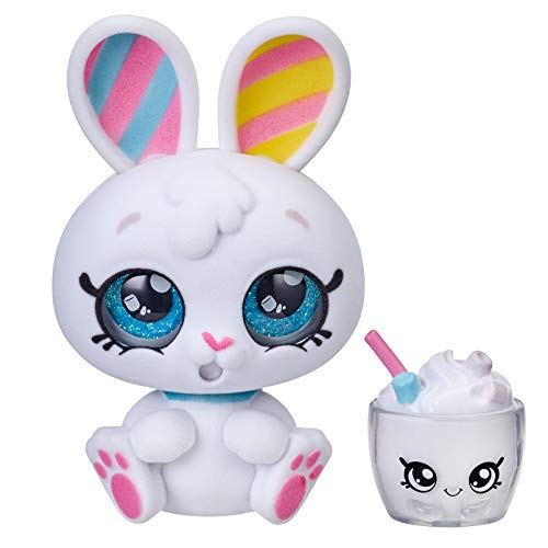 Kindi Kids Show N Tell Pets - Marlo The Bunny - 4" Pet and Shopkin Accessory - 2pc