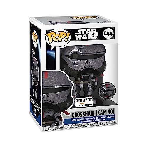 Funko Pop! Star Wars: Across The Galaxy - Crosshair with Pin, Amazon Exclusive