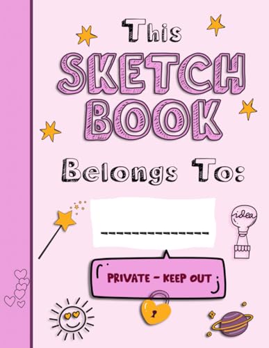 Sketch Pad for Kids: A Large Sketchbook for Kids with 110 Premium White Pages | Perfect for Drawing, Coloring, Sketching and More