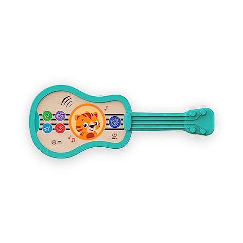 Baby Einstein Sing & Strum Magic Touch Ukulele Wooden Musical Toy, Ages 6 Months+, Multicolored