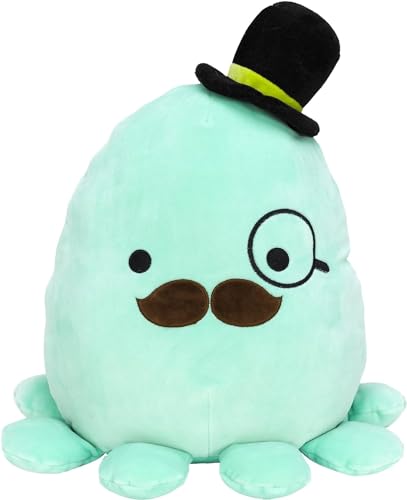 Squishmallows 12-Inch Fancy Octopus - Add Zobey to Your Squad, Ultrasoft Stuffed Animal Medium-Sized Plush Toy, Official Kellytoy - Amazon Exclusive