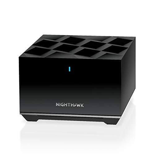 NETGEAR Nighthawk Tri-Band Whole Home Mesh WiFi 6 Add-on Satellite (MS80) – add up to 2,250 sq. ft. of Coverage