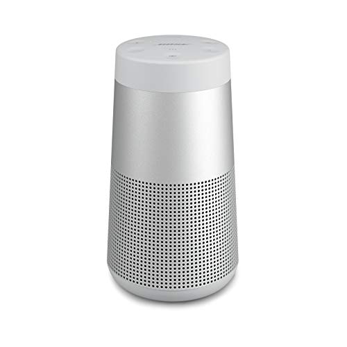 Bose SoundLink Revolve (Series II) Portable Bluetooth Speaker – Wireless Water-Resistant Speaker with 360° Sound, Silver