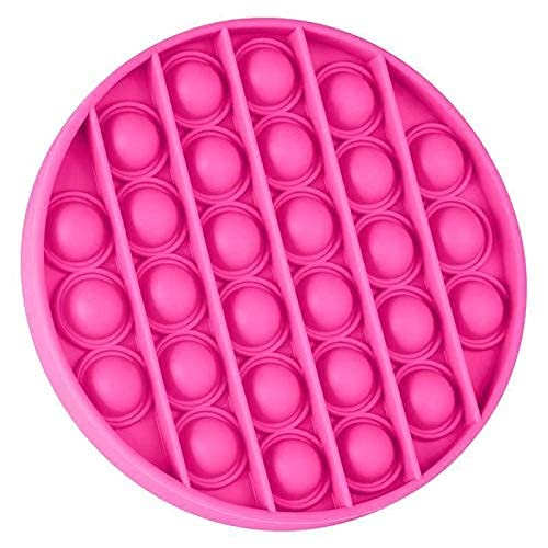 RadBizz Push Pop Bubble Fidget Sensory Toy - for Autism, Stress, Anxiety - Kids and Adults (Pink)