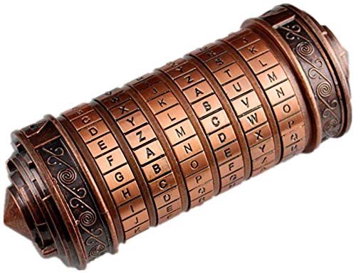 Cryptex Da Vinci Code Mini Cryptex Lock Puzzle Boxes with Special Compartments Anniversary Valentine