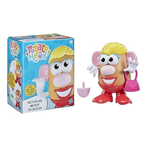 Potato Head Mrs. Potato Head Classic Toy For Kids Ages 2 and Up, Includes 12 Parts and Pieces to Create Funny Faces