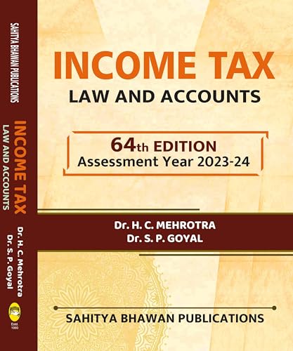 Income Tax Law & Accounts A.Y 2023-24 For B.Com VI Semester of Lucknow University