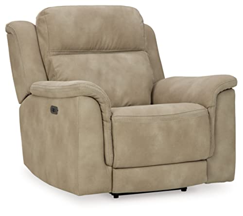 Signature Design by Ashley Next-Gen DuraPella Power Recliner with Adjustable Headrest, Beige