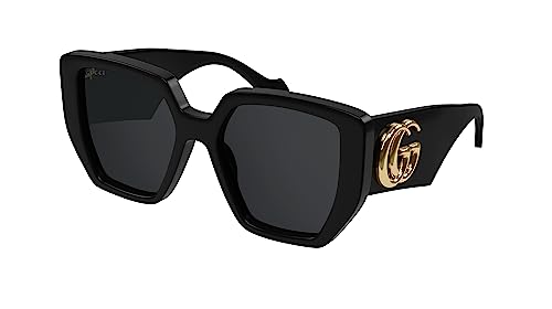 Gucci Geometric Sunglasses GG0956S 003 Black_Gold 54mm 956