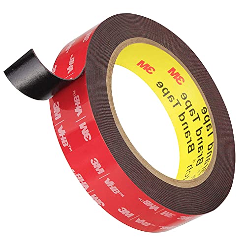 Double Sided Tape, Heavy Duty Mounting Tape, 16.5FT x 0.94IN Adhesive Foam Tape made with 3M VHB for Home Office Decor