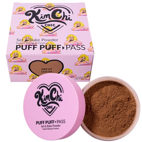 Kimchi Chic Beauty Puff Puff Pass Set & Bake Powder - Cocoa