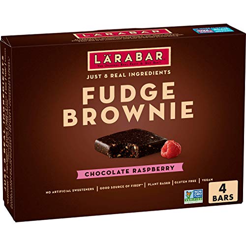 Larabar Chocolate Raspberry Brownie with Hemp Seed, 4 ct (Pack of 8)