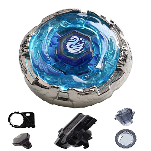 Gyro Metal Precision Gyroscope Anti-Gravity Spinner Top Toy for Kids and Adults with Launchers-BB126