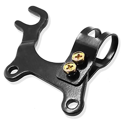 Qjaiune 0.87 Inch _ 22mm Mountain Bike Disc Brake Frame Adapter Mounting Holder, Bicycle Disc Brake Conversion Brackets Suitable for BMX MTB