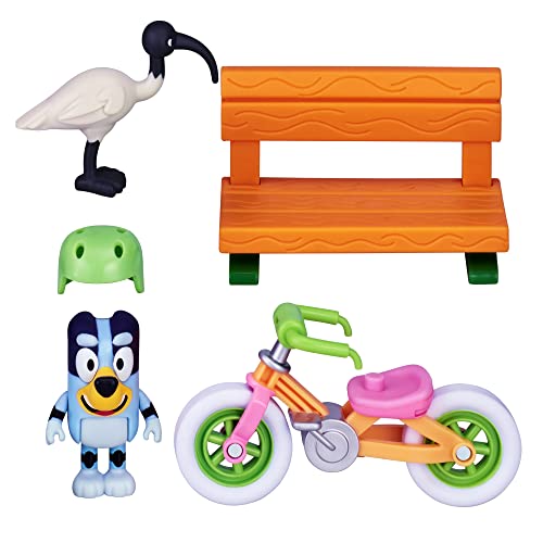 Bluey Bicycle - Vehicle and 2.5-3" Figure Pack