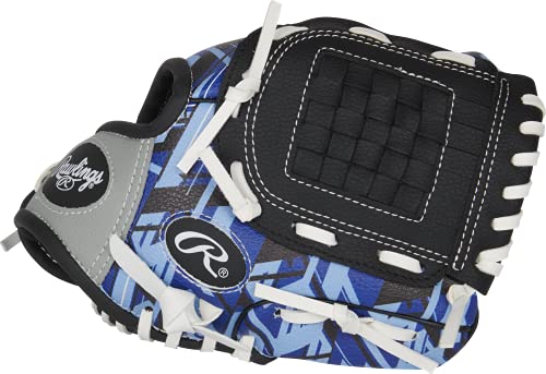 Rawlings | REMIX T-Ball & Youth Baseball Glove | Left Hand Throw | 9" | Blue