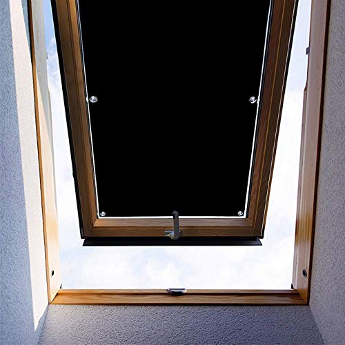 ZHhan Blackout Roof Skylight Blind Window Curtain for Velux F06 206 Roof Windows with Sucker UV Protection Without Drill and Easy InstallationSucker