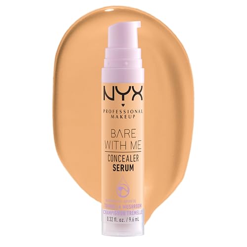 NYX PROFESSIONAL MAKEUP Bare With Me Concealer Serum, Up To 24Hr Hydration - Golden