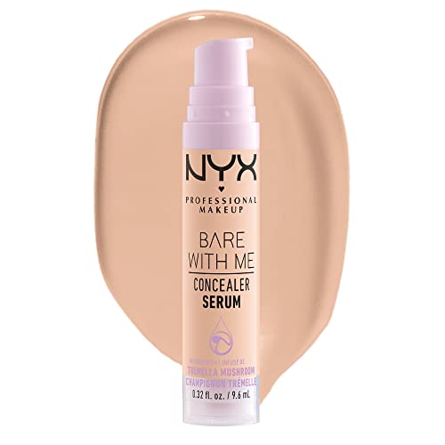 NYX PROFESSIONAL MAKEUP Bare With Me Concealer Serum, Up To 24Hr Hydration - Vanilla