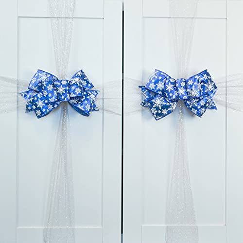 Set of Kitchen Cabinet Christmas Bows | Christmas Decor - Kitchen Decoration - Many Colors : TB1