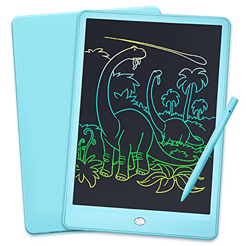 LCD Writing Tablet 10 Inch Colorful Screen Drawing Tablet for Kids Deals, Reusable and Portable Toddler Educational Toys for 3 4 5 6 Years Old Boys and Girls