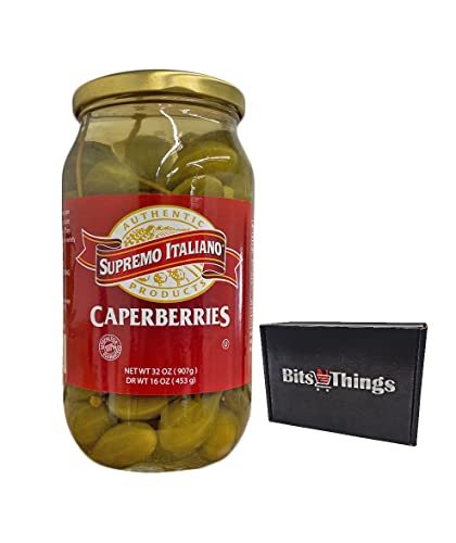 Supremo Italiano Authentic Caperberries, 32 oz.