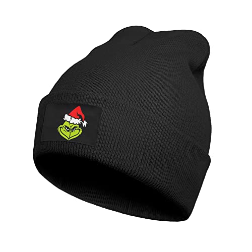 NC88 Animated Graphic Beanie Hats Black