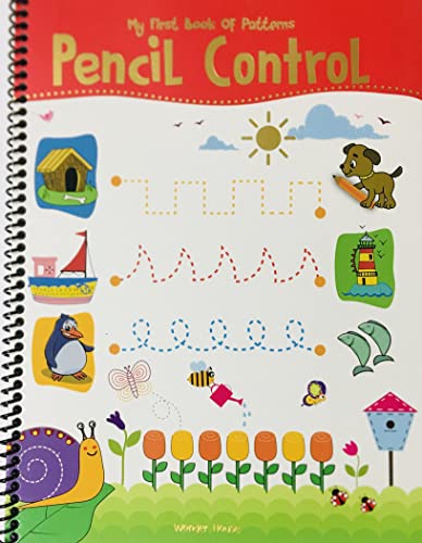 My First Book of Pencil Control : Practice Pattern Writing (Full Color Pages) | Spiraling Freedom TM