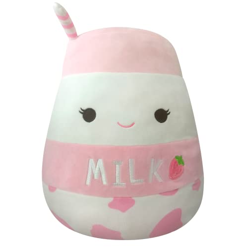 Squishmallows Original 14-Inch Amelie Strawberry Milk - Large Ultrasoft Official Jazwares Plush