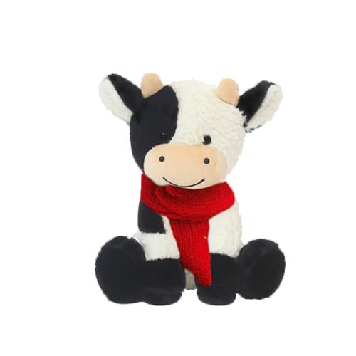 CHELEI2019 9" Cow Plush Stuffed Animal,Cuddly Cow Plush Stuffed Animal,Gifts for Kids