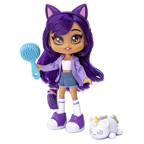 Aphmau Fashion Doll; 5 Awesome Surprises, 1 of 3 Exclusive Glitter MeeMeows Mini Figure, Feline Fashion