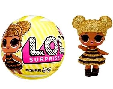 L.O.L. Surprise! 707 Queen Bee Doll with 7 Surprises in Paper Ball- Collectible w_Water Surprise & Fashion Accessories, Holiday Toy, Great Gift for Kids Ages 4 5 6+ Years Old Collectors