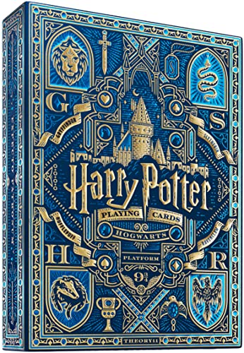 theory11 Harry Potter Playing Cards - Blue (Ravenclaw)