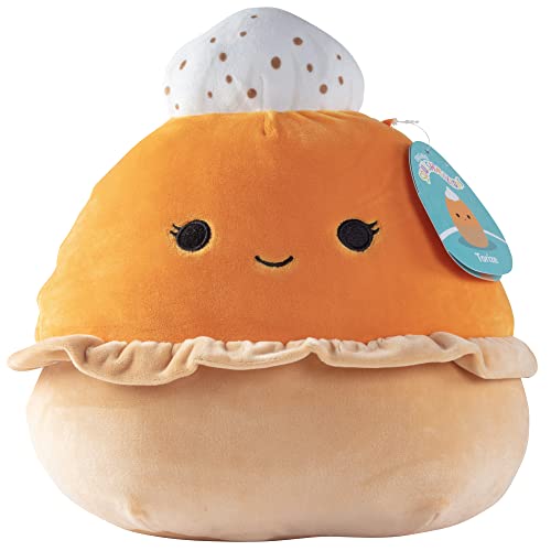 Squishmallows Original 10-Inch Torize The Pumpkin Pie - Official Jazwares Plush - Collectible Soft & Squishy Stuffed Animal Toy - Gift for Kids, Girls & Boys