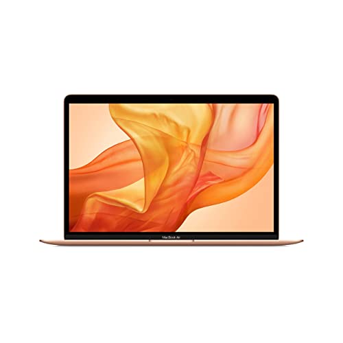 Early 2020 Apple MacBook Air with 1.1GHz Intel Core i3 (13-inch, 8GB RAM, 128GB SSD Storage) (QWERTY English) Gold (Renewed)