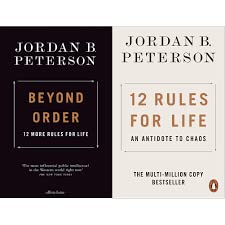 Jordan B. Peterson Best Selling Combo Books - 12 Rules For Life An Antidote To Chaos And Beyond Order 12 More Rules For Life Jordan Peterson (Paperback) Mar 2, 2021