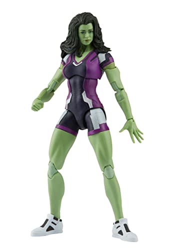 Marvel Legends Series Disney Plus She-Hulk MCU Series Action Figure 6-inch Collectible Toy, Includes 2 Accessories and 1 Build-A-Figure Part