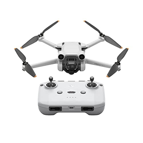 DJI Mini 3 Pro, Mini Drone with 4K Video, 48MP Photo, 34 Mins Flight Time, Less than 249 g, Tri-Directional Obstacle Sensing, Return to Home, FAA Remote ID Compliant, Drone with Camera for Adults