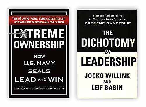 2 Books Collection Set By Jocko Willink Extreme Ownership & The Dichotomy Of Leadership