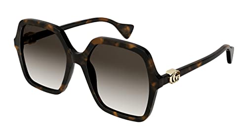 Gucci GG1072S Dark Havana_Brown Shaded 56_19_145 women Sunglasses