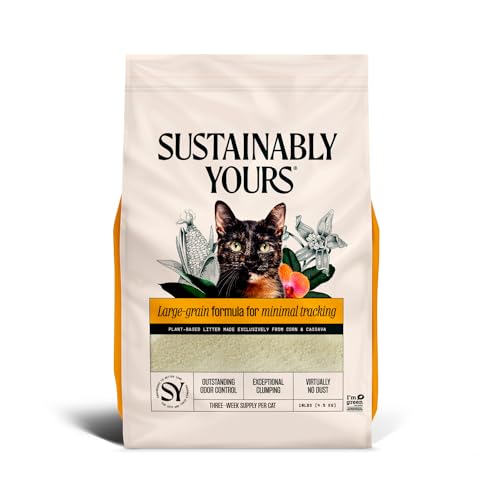 Sustainably Yours Cat Litter, Large-Grain Formula 10 lbs