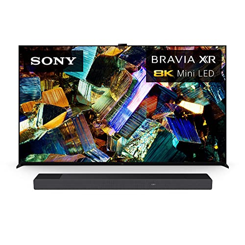 Sony 85 Inch 4K Ultra HD TV Z9K Series:BRAVIA XR 8K Mini LED Smart Google TV, Dolby Vision HDR, Exclusive Features for PS 5 XR85Z9K-2022 w_HT-A7000 7.1.2ch Dolby Atmos Sound Bar Surround Home Theater