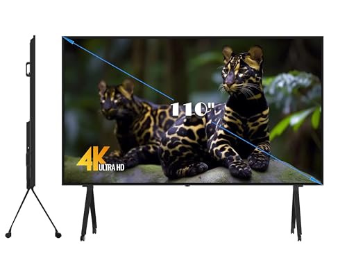 GTUOXIES 110 Inches Ultra HD Television, TS110TD Ultra Large Screen TV 3840x2160 Pixel, Experience Various Kinds of Content with Ultra HD Picture Quality